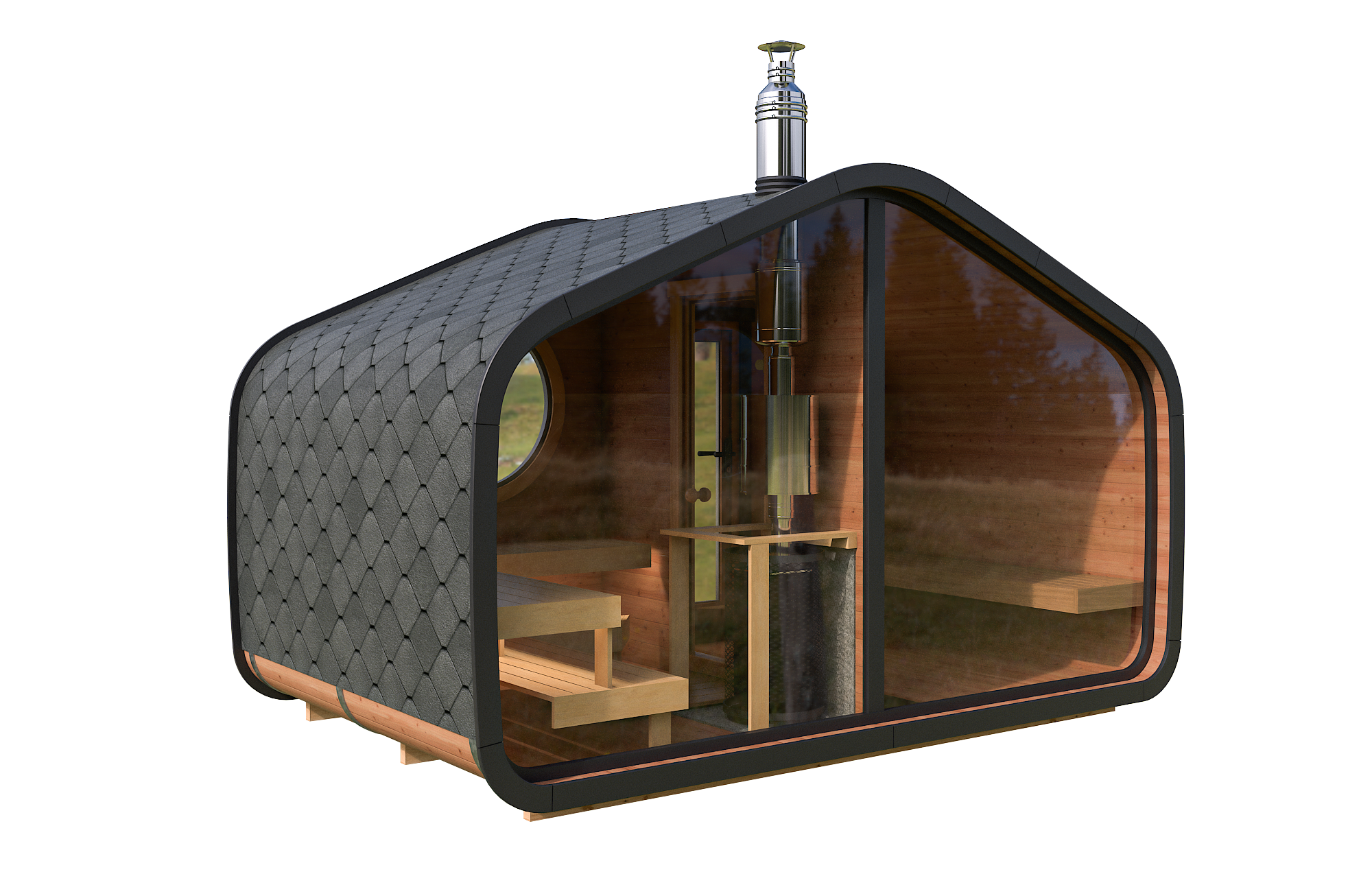 Saunio Everest Mini bastuhus